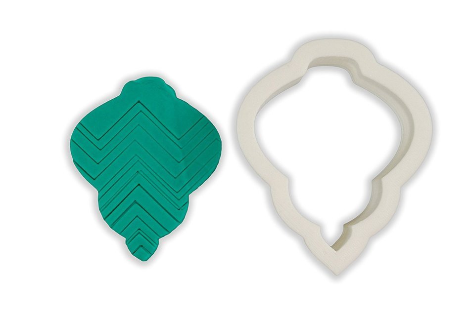 Long Christmas Ornament Cookie Cutter - LARGE - 4 Inches