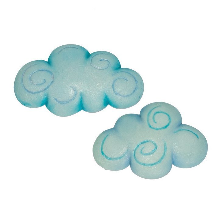 First Impression Molds B246 Medium Cloud Set Silicone Cake Decorating Mold, Blue N2