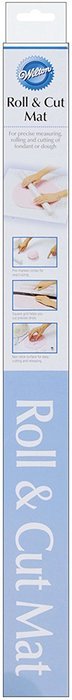 Wilton Roll & Cut Mat Fondant Dough Measured Grid Cutting Board 20X20" (2-Pack) N2