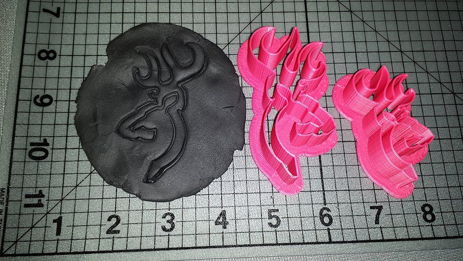 Browning Cookie Cutter (3 inches) N2
