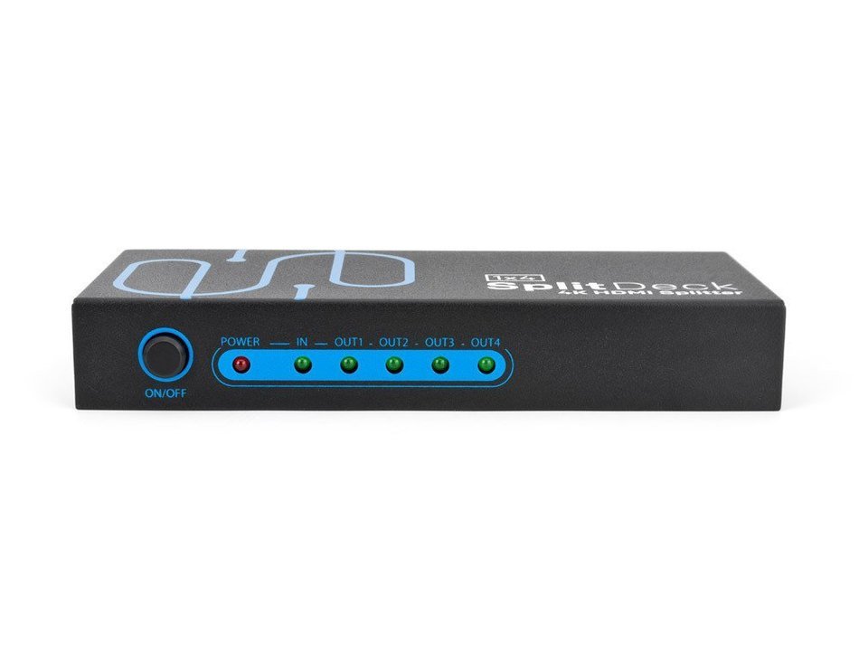 Sewell Active 4K HDMI Splitter, 2-port (1x2), Built-in Booster, Dolby-TrueHD/DTS-HD 7.1 Surround N8