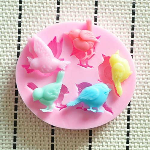 Martha Art Craft - Sugarcraft Decorating Kit Lovely Bird Fondant Molds Silicone Silicone Soap Mold,silicone Cake...