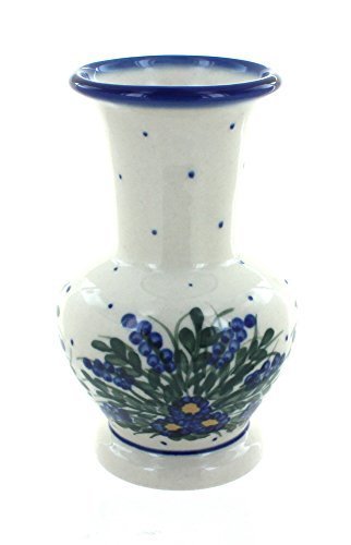 Polish Pottery Hyacinth Medium Vase