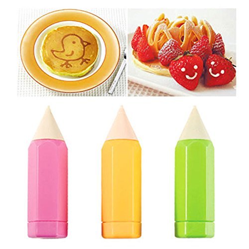 Cookie cake Icing plastic chocolate pen food Writing Bakeware Decorating Drawing Decoration Tool 3PCS/Lot -Pier 27