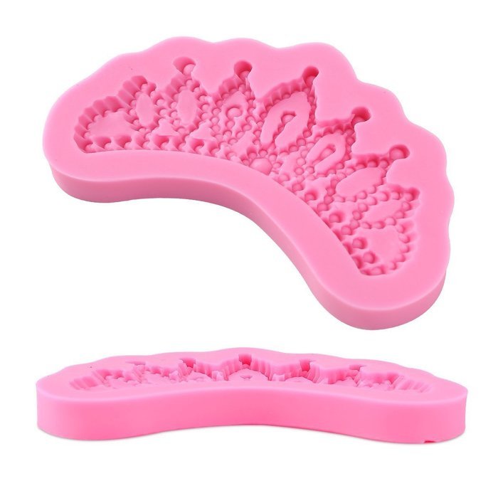 Wocuz Crown Silicone Fondant Candy Mold Mould Sugar Craft Cake Decorating Baking Tool Set of 2 N4
