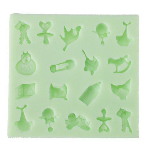 Silicone Flower Mould Soap Chocolate Paste Cake Mold by ANTS
