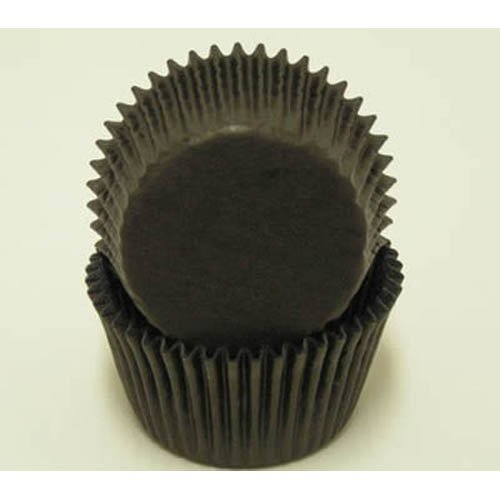 Black Cupcake Baking Cup Liners 500 Count by GSA