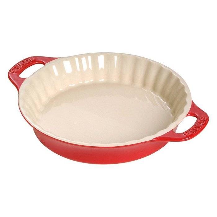 Staub Ceramic 9 3/8" Pie Dish - Cherry