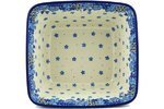 Polish Pottery Square Baker 9-inch UNIKAT N2
