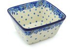 Polish Pottery Square Baker 9-inch UNIKAT N4