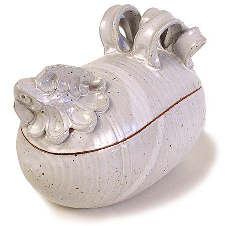 Chicken Cooker/Roaster, Handmade Stoneware Pottery N2