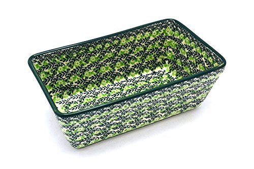 Polish Pottery Baker - Loaf Dish - Irish Meadow