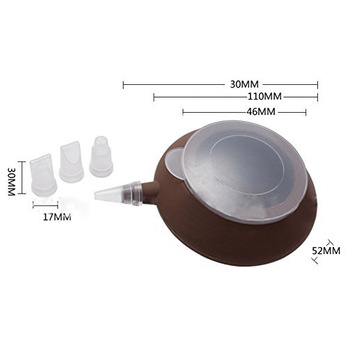 Gabkey 48 Holes Silicone Macaron Kit Baking Mold Set of Pastry Baking Mat and Decorating Piping Pot with 4pcs... N3