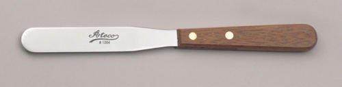 Ateco ICING SPATULA Offset & Straight 4, 6, or 8" inch (4 Inch Straight)