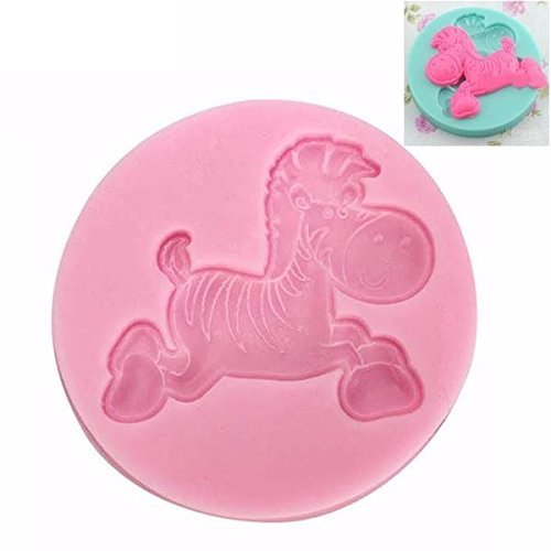 dipshop Chocolate Mould For The Kitchen Baking Little Zebra Cake Mold shopping N2