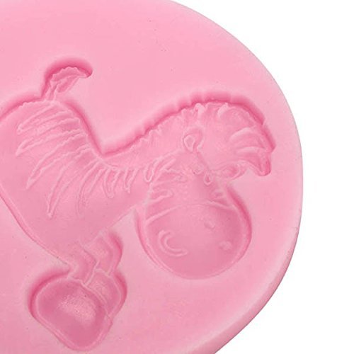 dipshop Chocolate Mould For The Kitchen Baking Little Zebra Cake Mold shopping N4