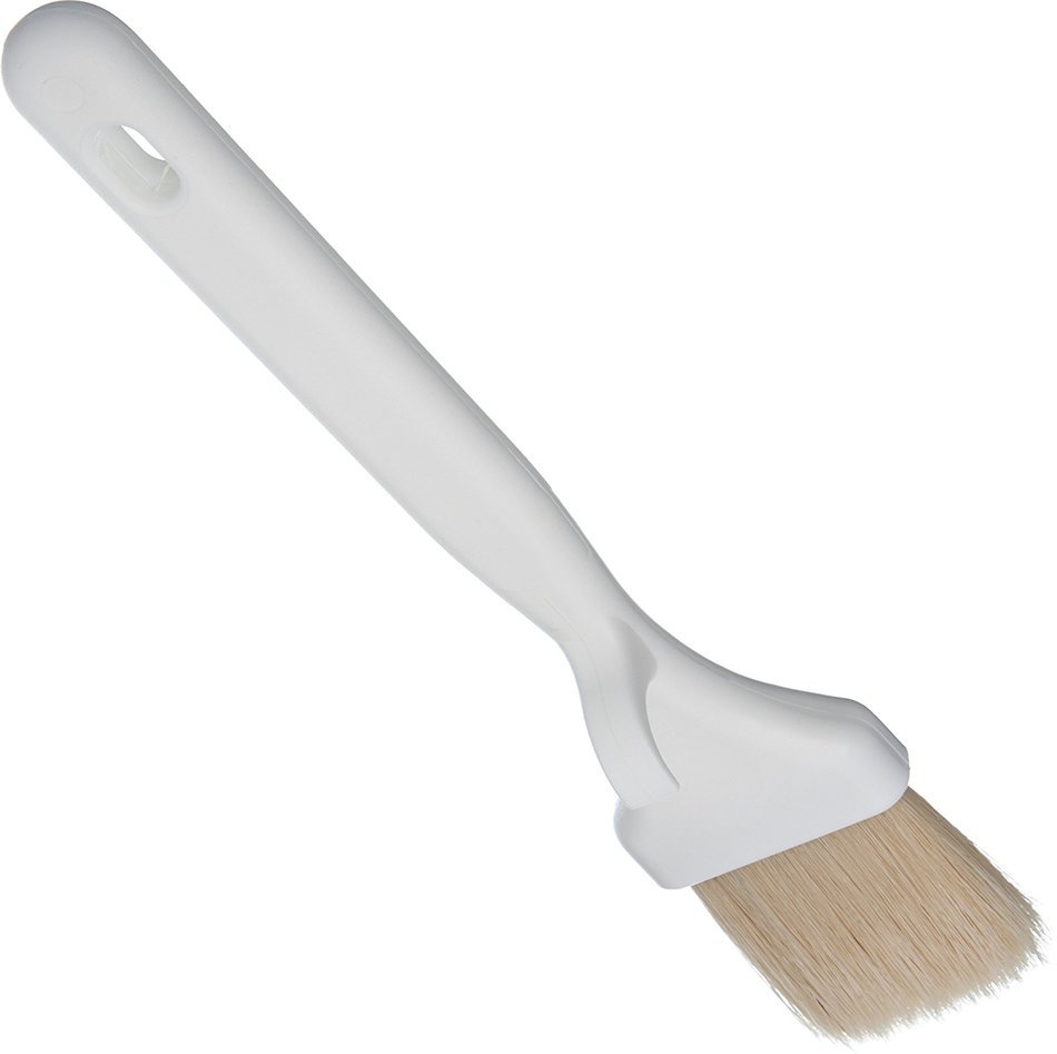 Carlisle 4037800 Sparta Meteor Pastry Basting Brush, Boar Bristle, 2" Wide, White N2
