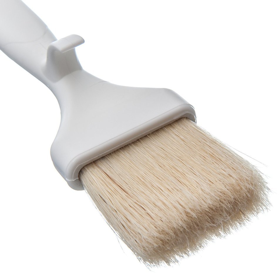 Carlisle 4037800 Sparta Meteor Pastry Basting Brush, Boar Bristle, 2" Wide, White N4