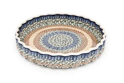 Polish Pottery Athena Torte Plate