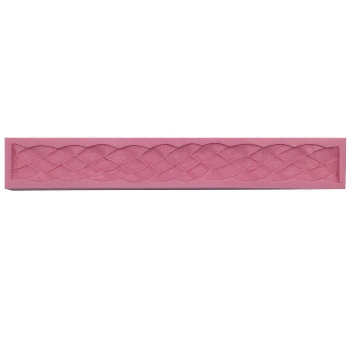 Funshowcase 2 Rope Link Candy Silicone Mold for Sugarcraft, Cake Border Decoration, Cupcake Topper, Chocolate,... N4