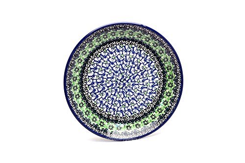 Polish Pottery Plate - Salad/Dessert (7 3/4") - Kiwi