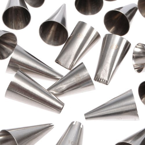 52 Icing Nozzle cake decorating sugarcraft craft tip pastry stainless steel set N3
