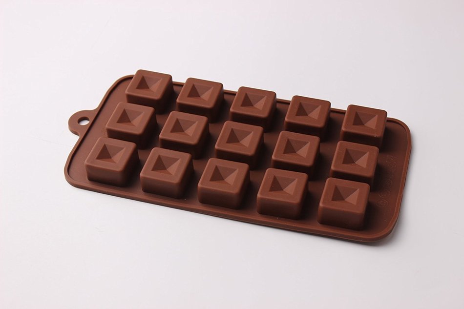 Shevalues Chocolate Molds Silicon 15 Animals Pattern for Homemade DIY N14