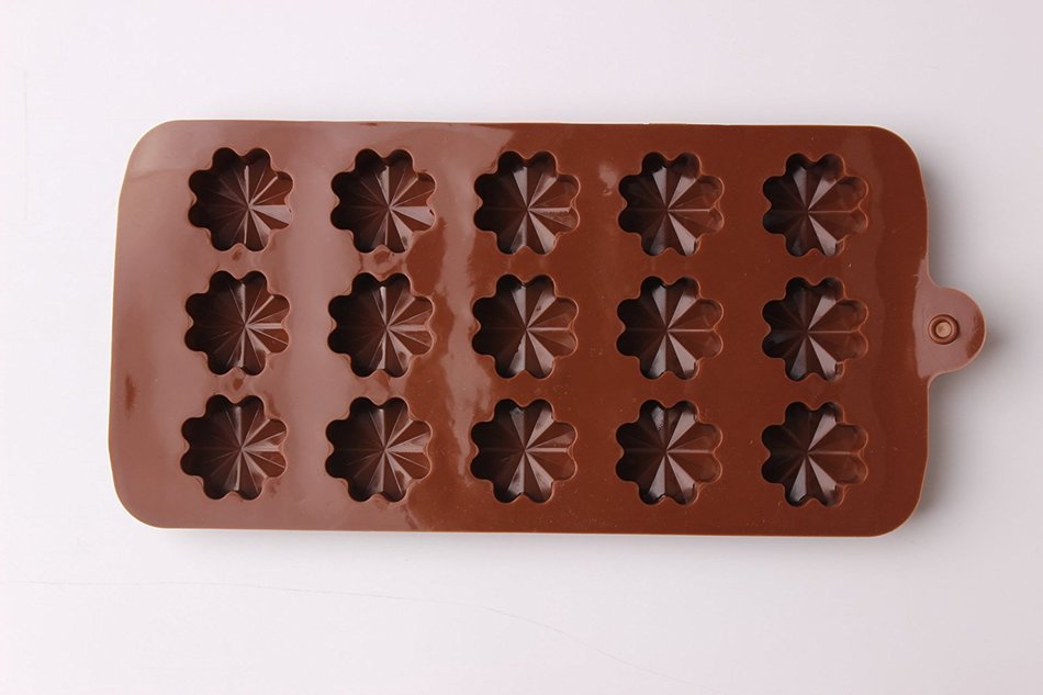 Shevalues Chocolate Molds Silicon 15 Animals Pattern for Homemade DIY N36