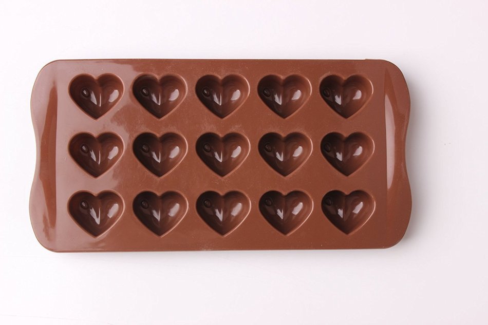 Shevalues Chocolate Molds Silicon 15 Animals Pattern for Homemade DIY N39