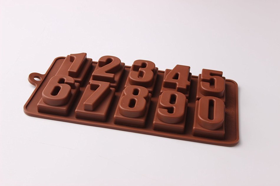 Shevalues Chocolate Molds Silicon 15 Animals Pattern for Homemade DIY N52