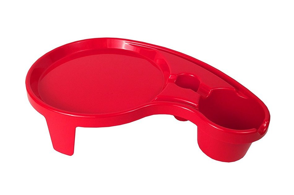 The Original Party Pal Cup, Plate & Utensil All-in-One Tray and Holder (6 Pack), White N11