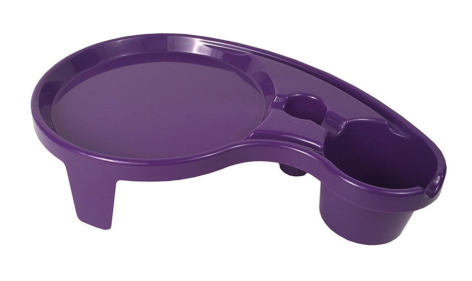 The Original Party Pal Cup, Plate & Utensil All-in-One Tray and Holder (6 Pack), White N18
