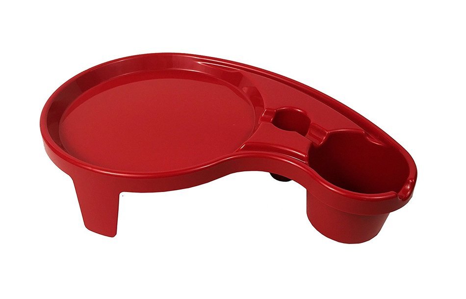 The Original Party Pal Cup, Plate & Utensil All-in-One Tray and Holder (6 Pack), White N32
