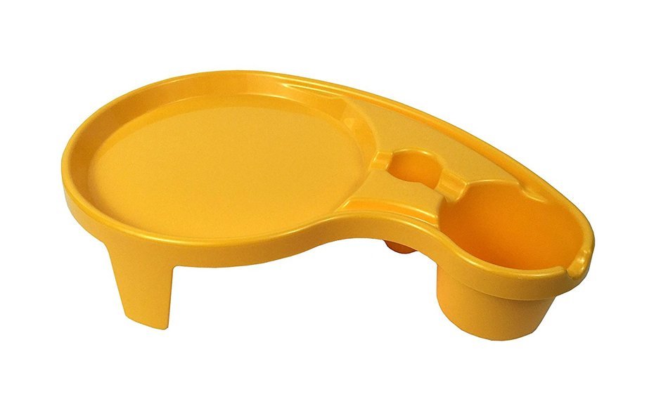 The Original Party Pal Cup, Plate & Utensil All-in-One Tray and Holder (6 Pack), White N43