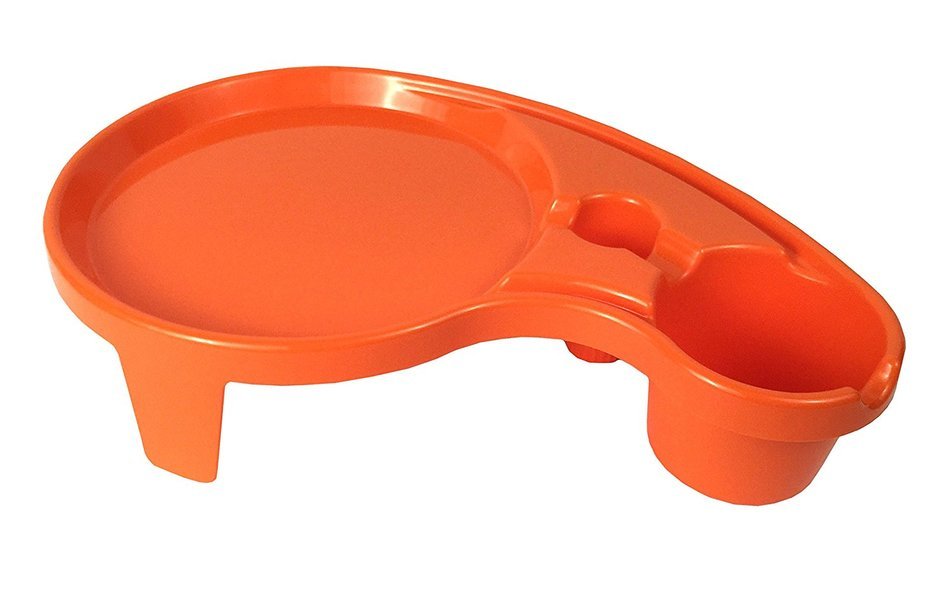 The Original Party Pal Cup, Plate & Utensil All-in-One Tray and Holder (6 Pack), White N46