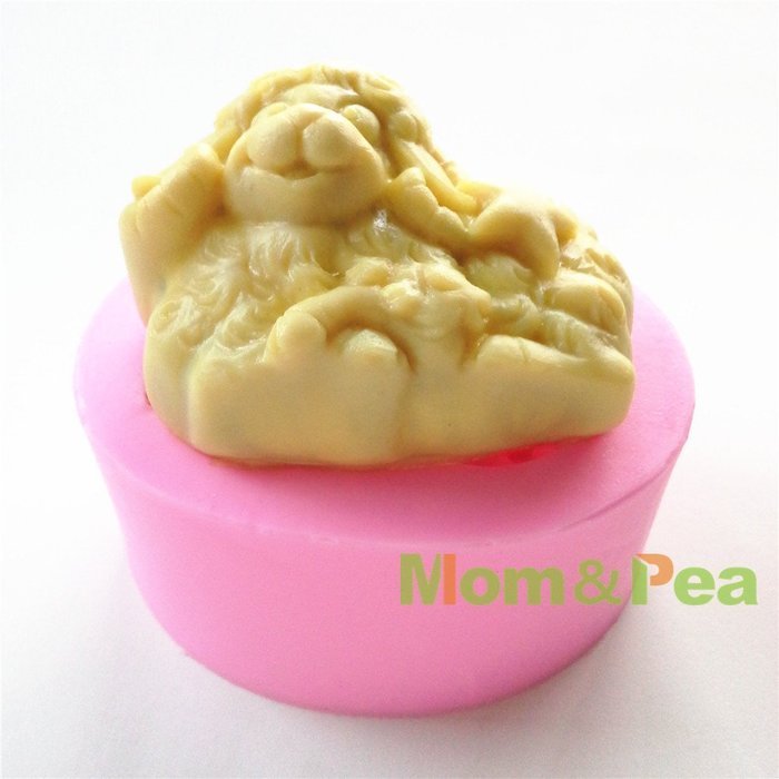 Mom&pea 0607 Star Sheep Shaped Silicone Mould for Fondant Cake Sugar Paste Cake Decoration 3d Cake Toppers Mold... N2
