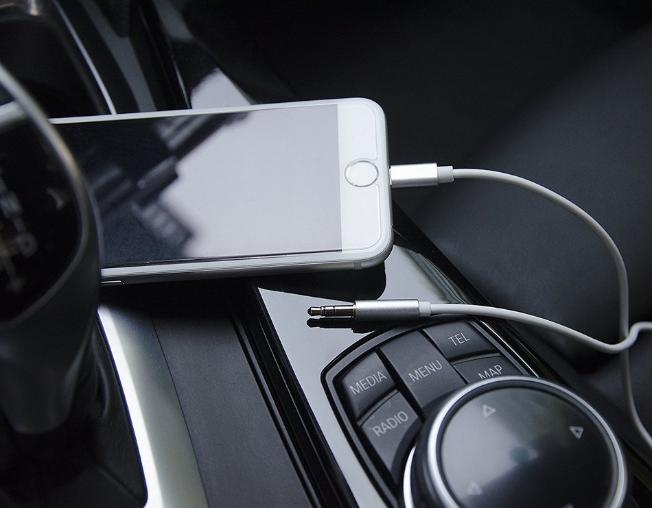 Lightning to 3.5mm Male to Male Aux Stereo Audio Cable, TOPGO Premium Lightning to Aux Cable for iPhone 7 / 7... N6