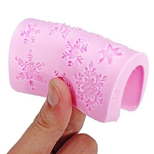 3D Silicone Snowflakes Cake Fondant Decoration Mold N6