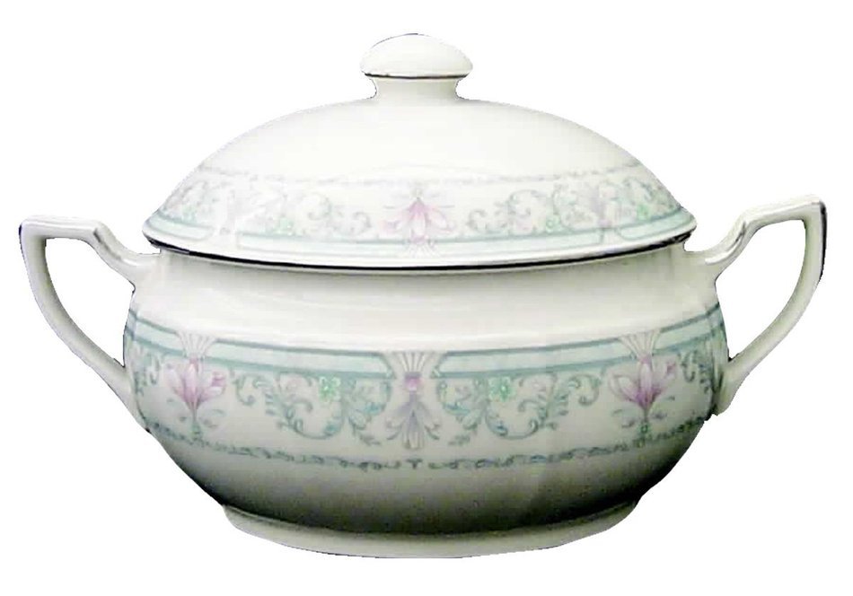 Noritake - Crown Flower 7324 - Covered Vegetable