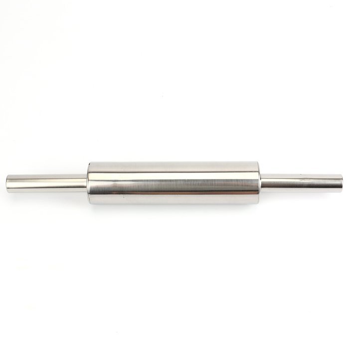 Tosnail Metal Stainless Steel Rolling Pin, Non-Stick & Zero Maintenance, Perfect for Pasta, Cookie, Pastry, Bakery... N3