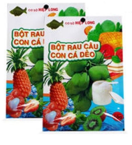 10 Pack x10g Gracilaria Jelly Power - Best for Gelatin Art - 3D Jelly cake Tools N2