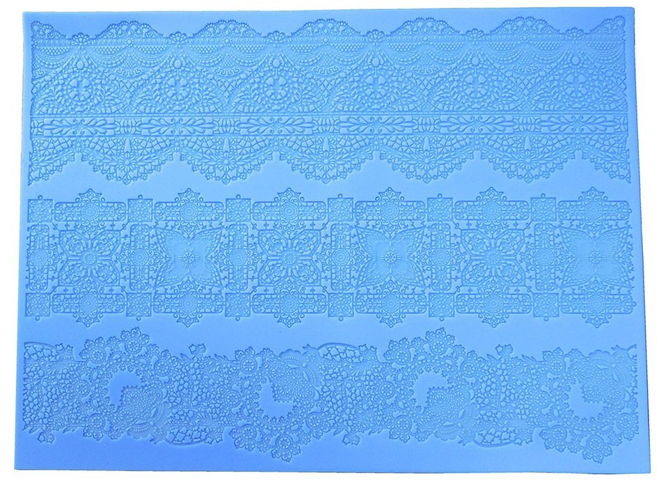 Versailles French Empire SLM020 Silicone Cake Lace Mat Edible Sugar Mould - Extra Large