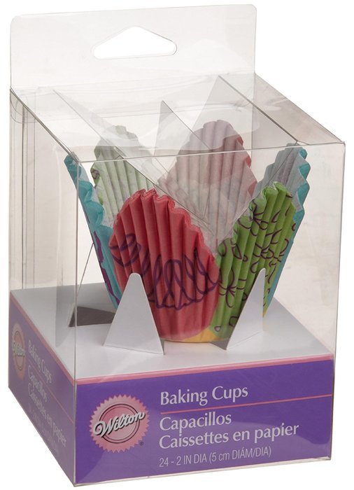 Wilton Gold Foil Standard Baking Cups, Package of 24 N6