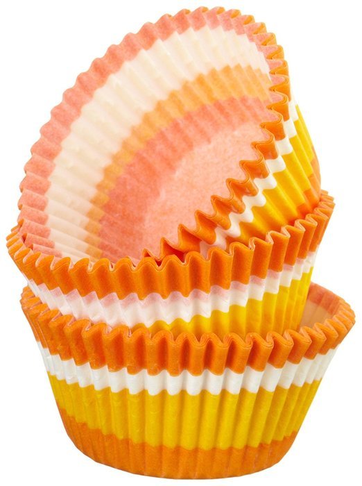 Regency Wraps Greaseproof Baking Cups, Blue Swirl, 40 count, Standard. N3