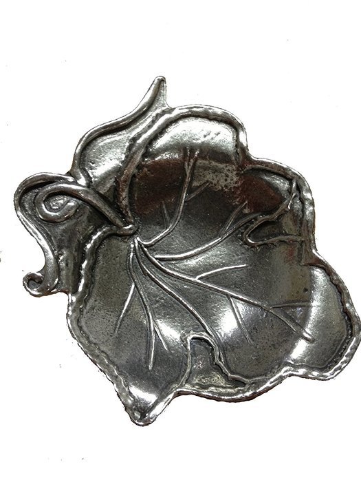 Crosby & Taylor Vineyard Pewter Teabag Holder