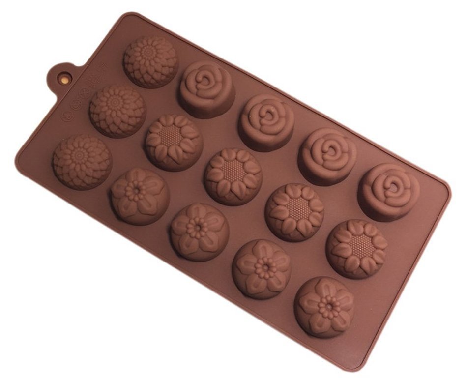 Baking Silicone Molds Christmas Halloween Cake Molds Pop Maker Set of 4 Shaped DIY Mold Cup Flower Letter Bear... N3