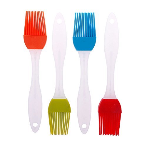 WXLAA 4pcs Colorful Durable and Stylish Design Ourdoor BBQ Basting Brush