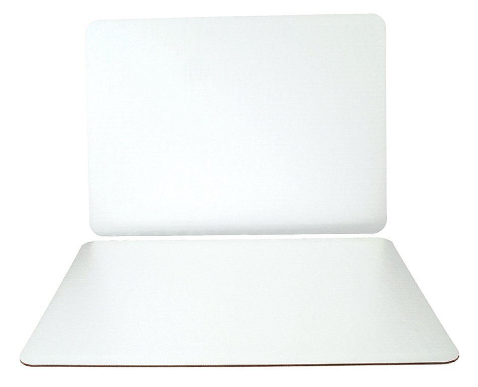 Southern Champion Tray Corrugated Greaseproof Single Wall Cake Pad, Bright White (Quarter, Half, & Full Sheet... N6