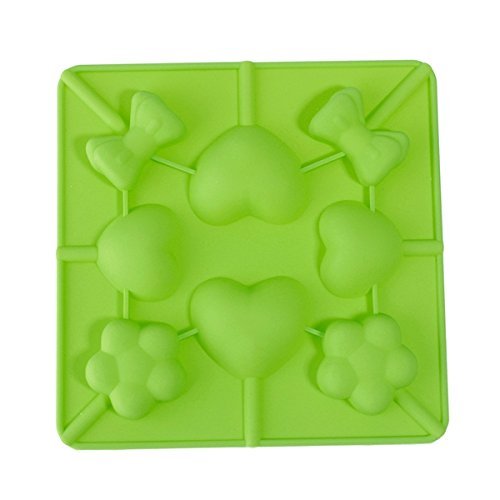 Heart Bowknot Silicone Cake Mold N2