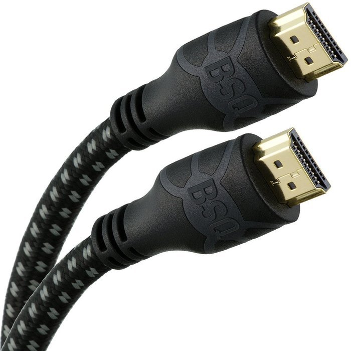 HDMI Cable (6 Feet) with Braided Cord (4K 2K 2160p 1080p 3D 18Gbps) - High Speed Category 2 - Ethernet & Audio...